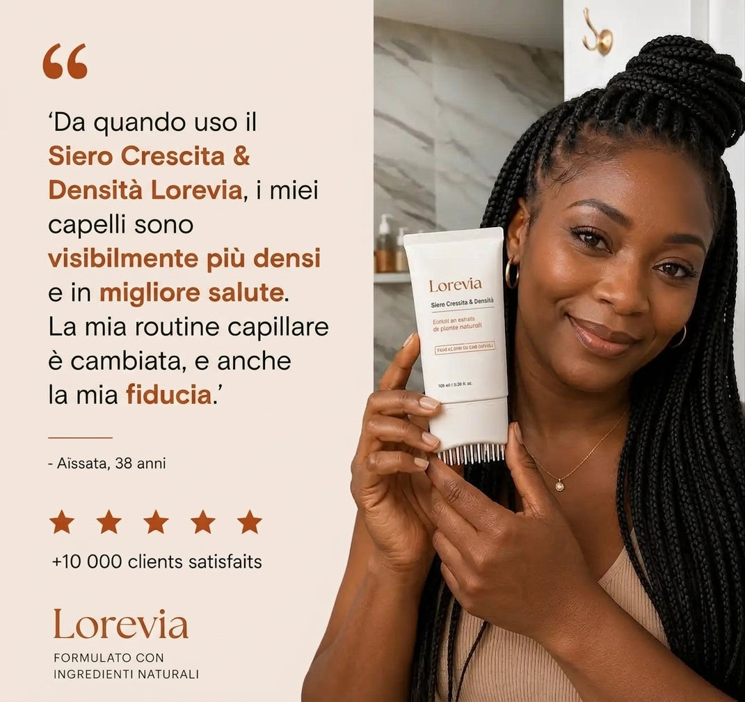 Siero Crescita Capillare Lorevia