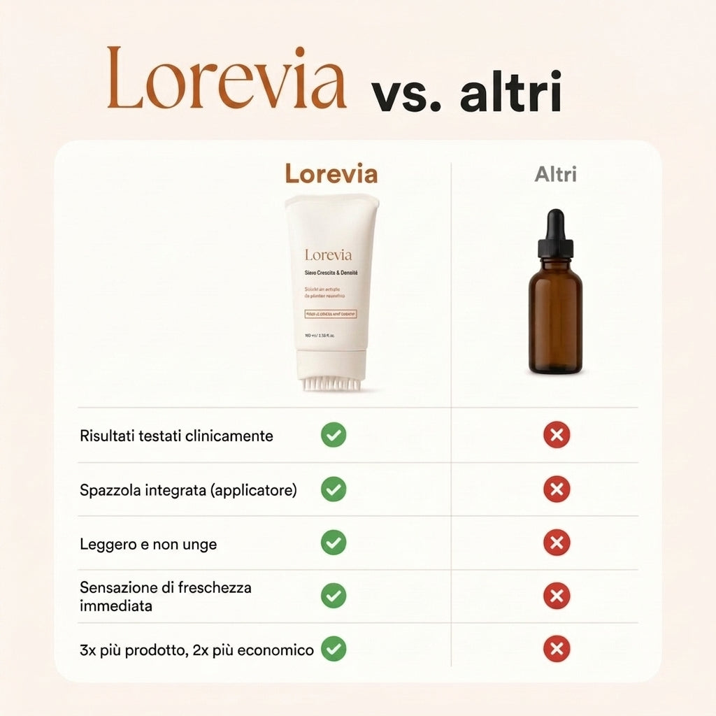 Lorevia vs altri